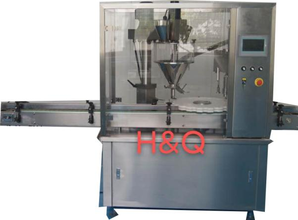 Machines de remplissage de poudre entièrement automatiques de farine de qualité alimentaire HQ-1FPC